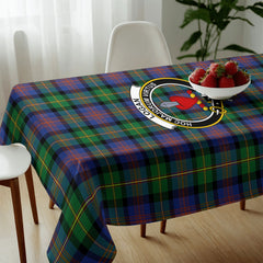 Logan Ancient Tartan Crest Tablecloth