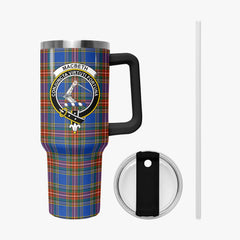 MacBeth Ancient Tartan Crest 40 oz Insulated Tumbler with Handle