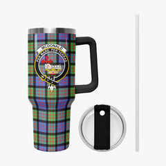McDonald Ancient Tartan Crest 40 oz Insulated Tumbler with Handle