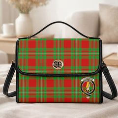 Callander Tartan Crest Satchel Bag