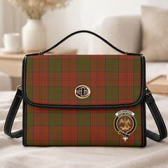 Drummond Clan Tartan Crest Satchel Bag