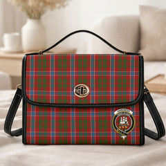 Harkness Dress Tartan Crest Satchel Bag