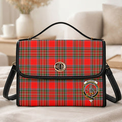 MacBain Tartan Crest Satchel Bag