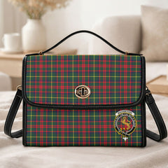 MacKintosh Hunting Modern Tartan Crest Satchel Bag