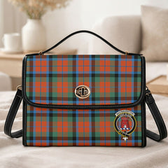 MacNaughton Ancient Tartan Crest Satchel Bag