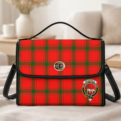 McDonald of Sleat Tartan Crest Satchel Bag