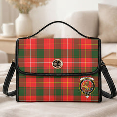 McFie Tartan Crest Satchel Bag