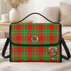McGregor Modern Tartan Crest Satchel Bag