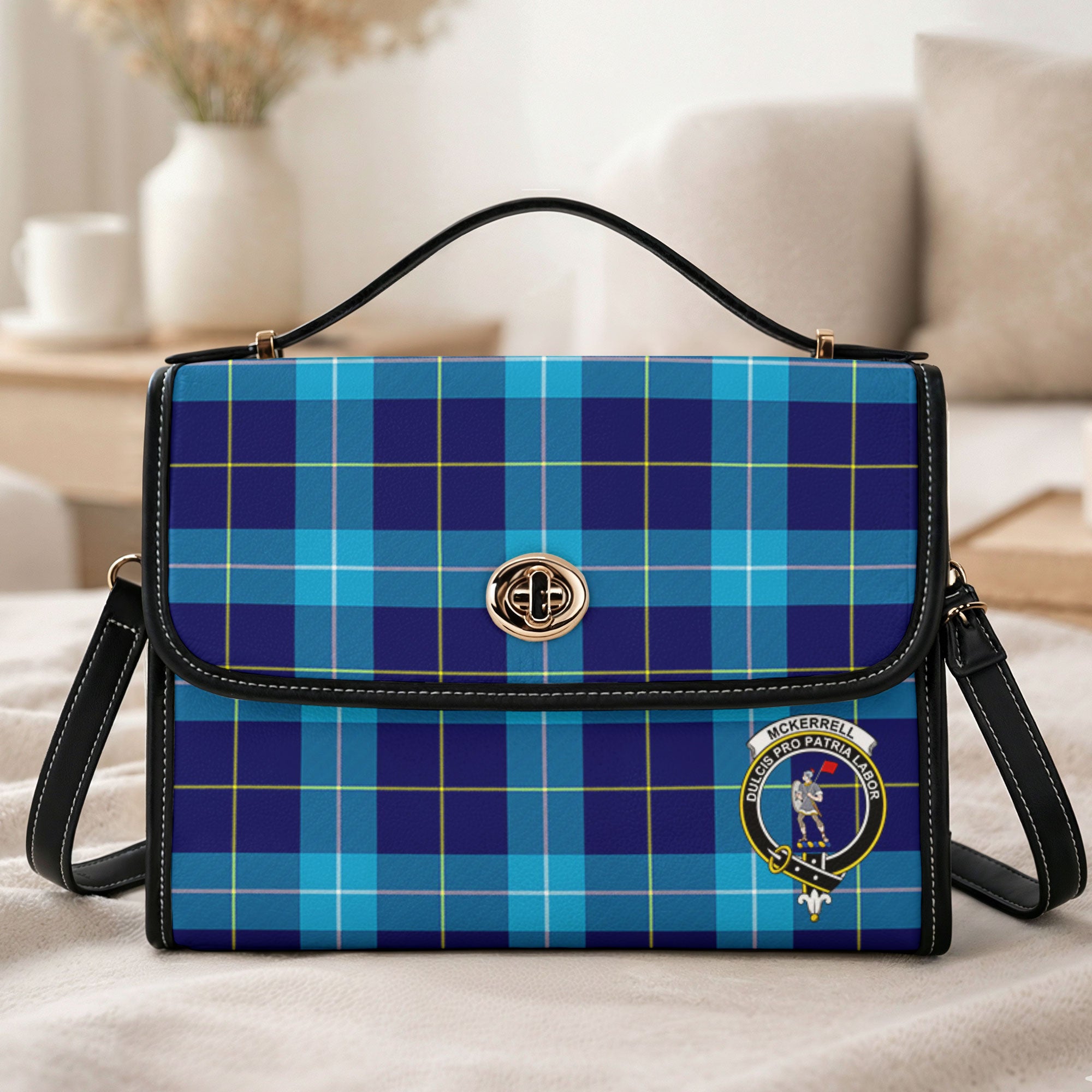 McKerrell Tartan Crest Satchel Bag