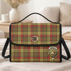 McMillan Old Weathered Tartan Crest Satchel Bag