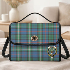 McPhail Hunting Ancient Tartan Crest Satchel Bag
