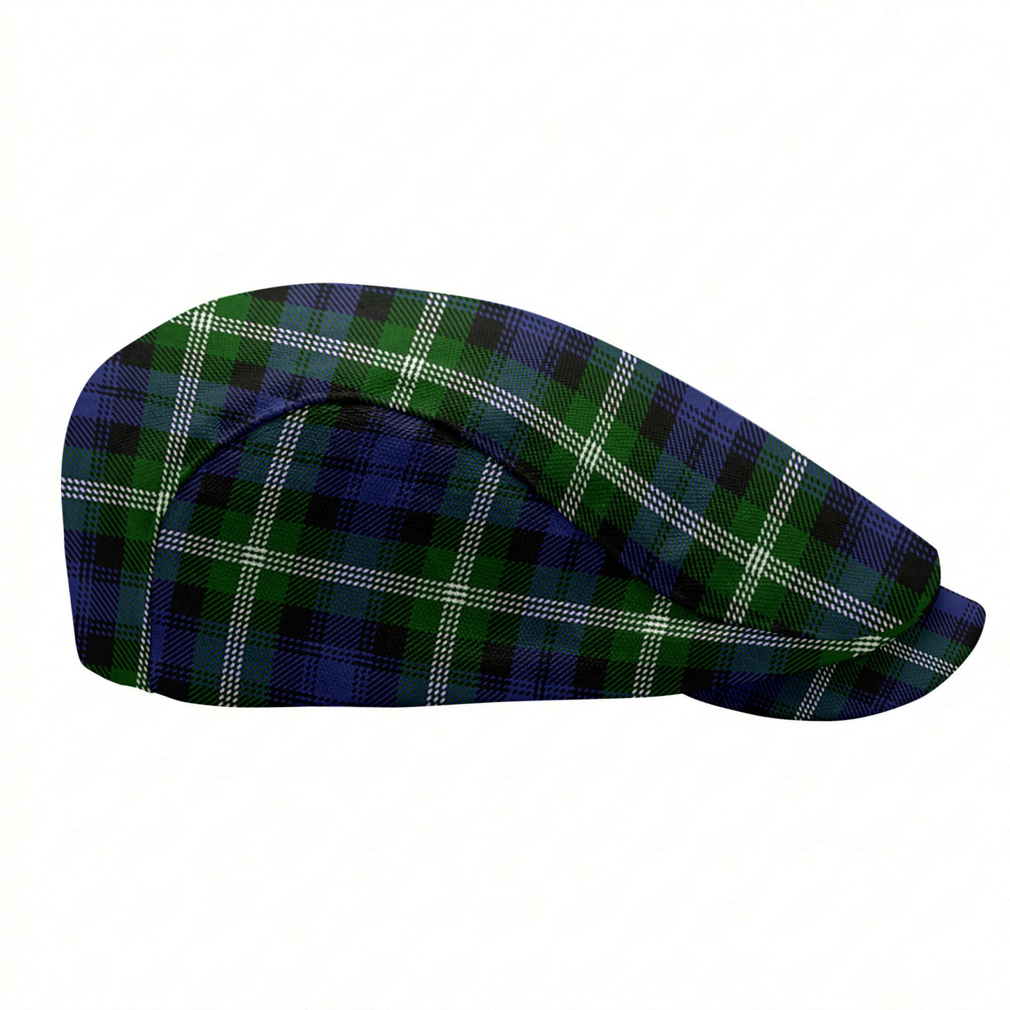 Baillie Modern Tartan Flat Caps