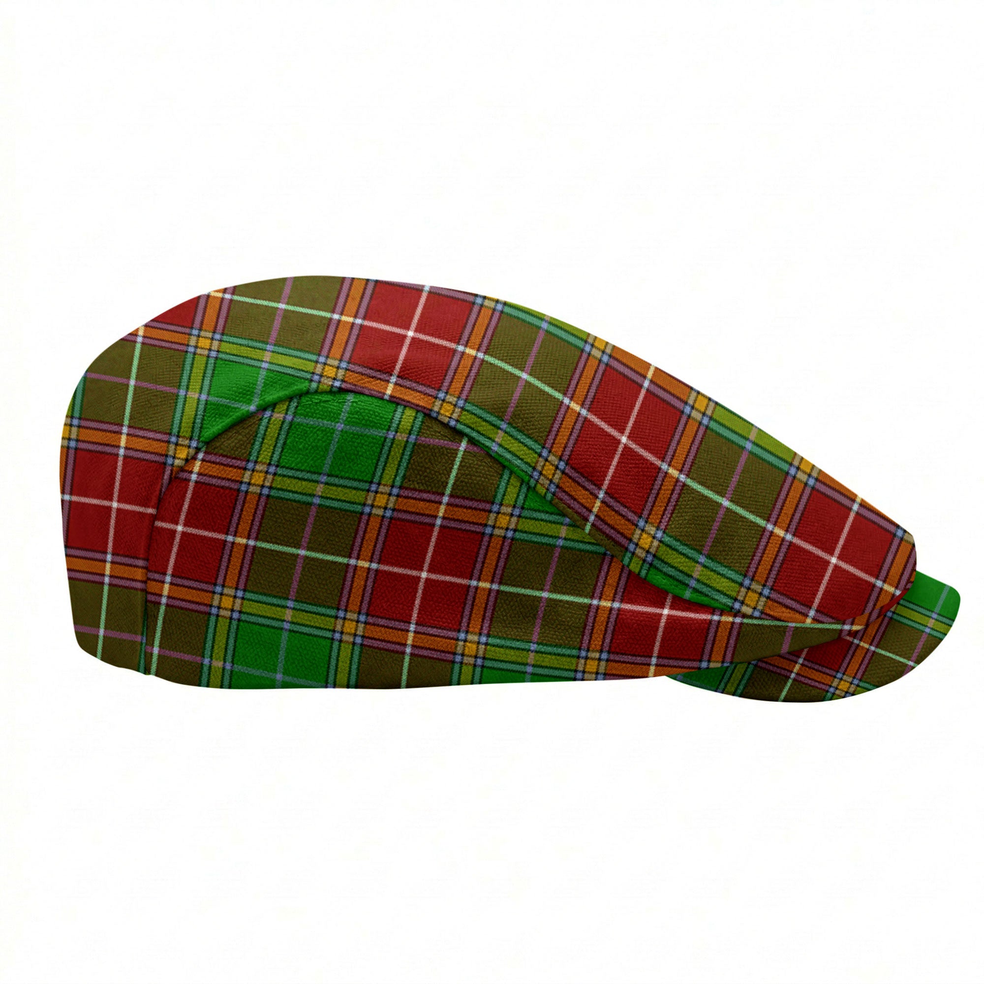 Baxter Modern Tartan Flat Caps