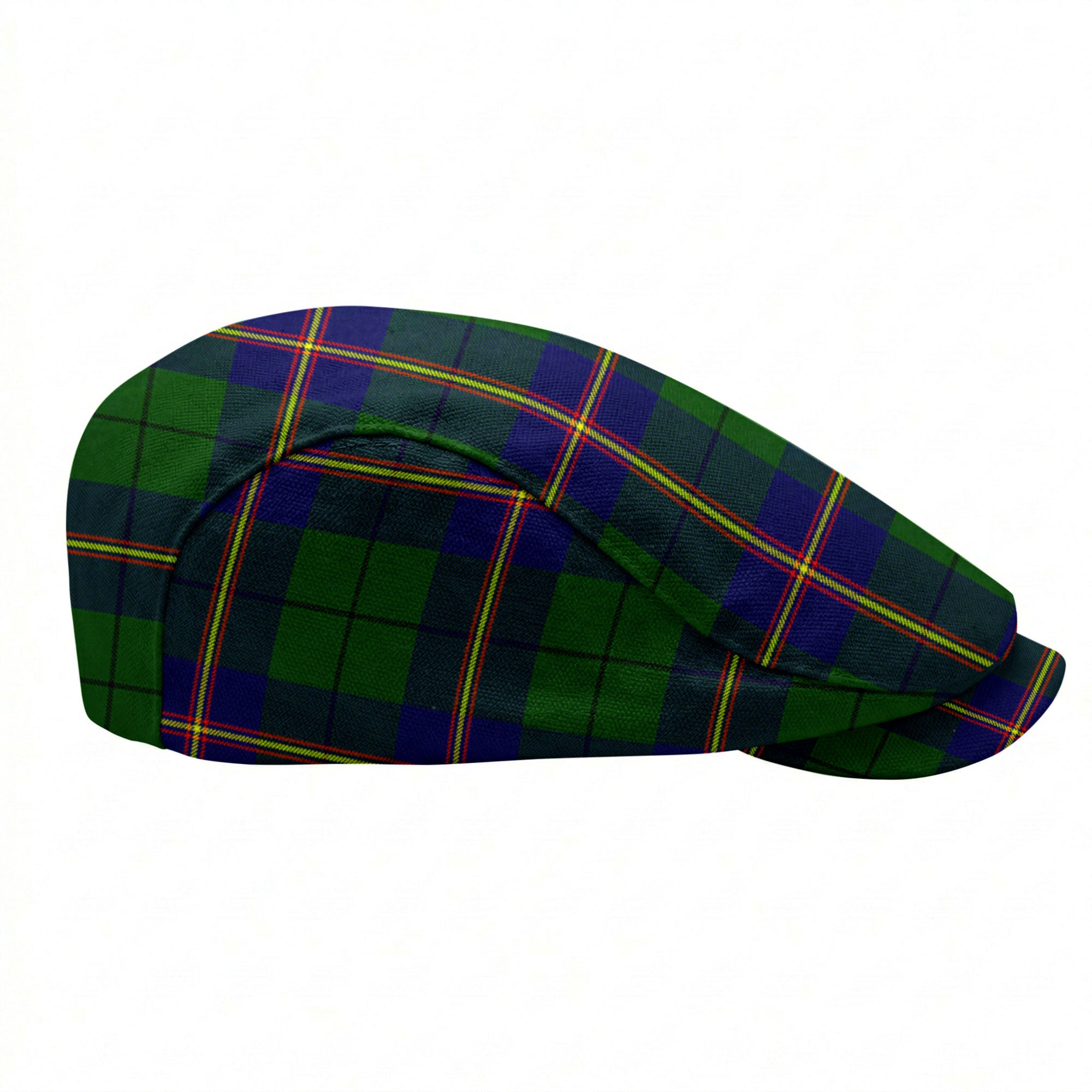 Carmichael Modern Tartan Flat Caps