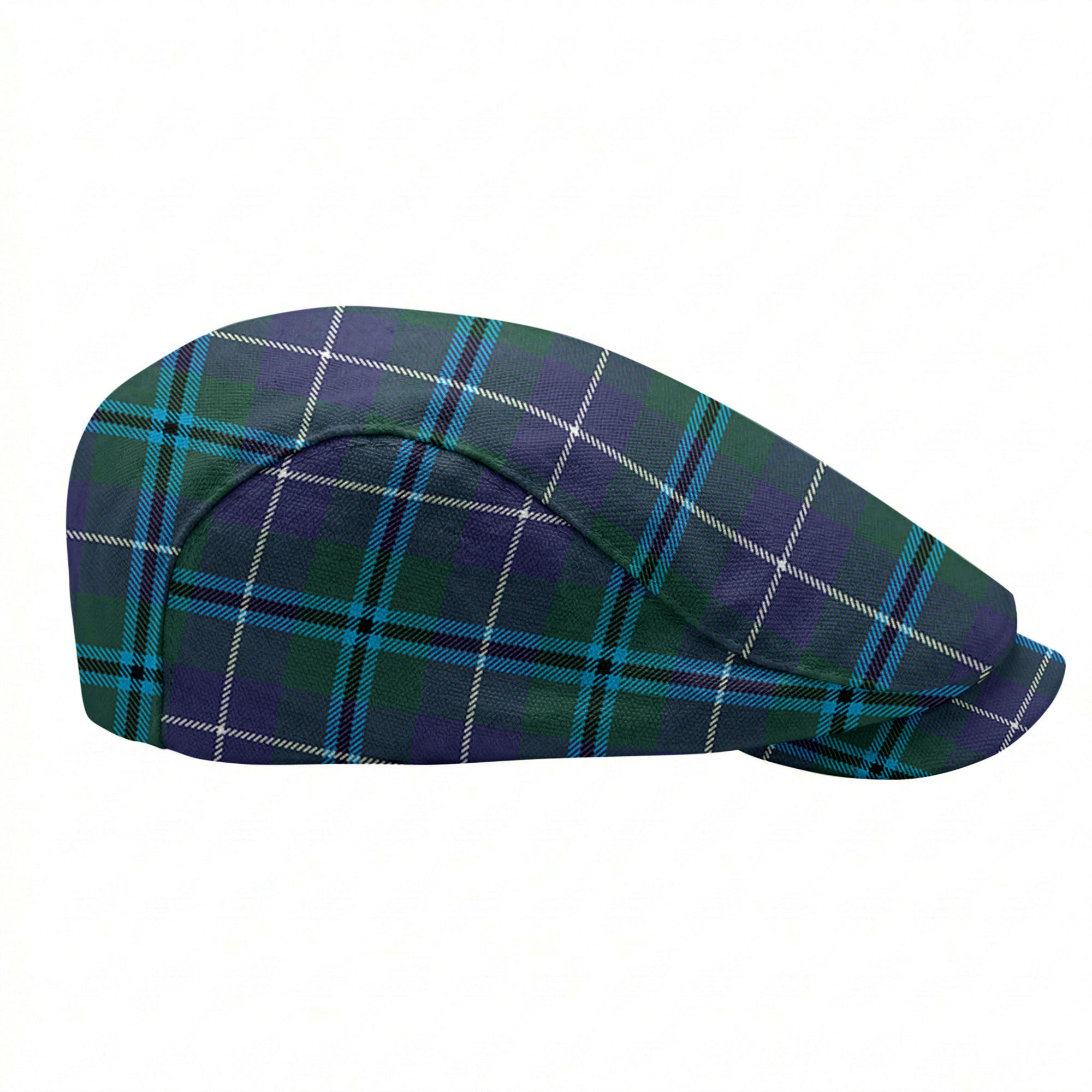 Douglas Modern Tartan Flat Caps