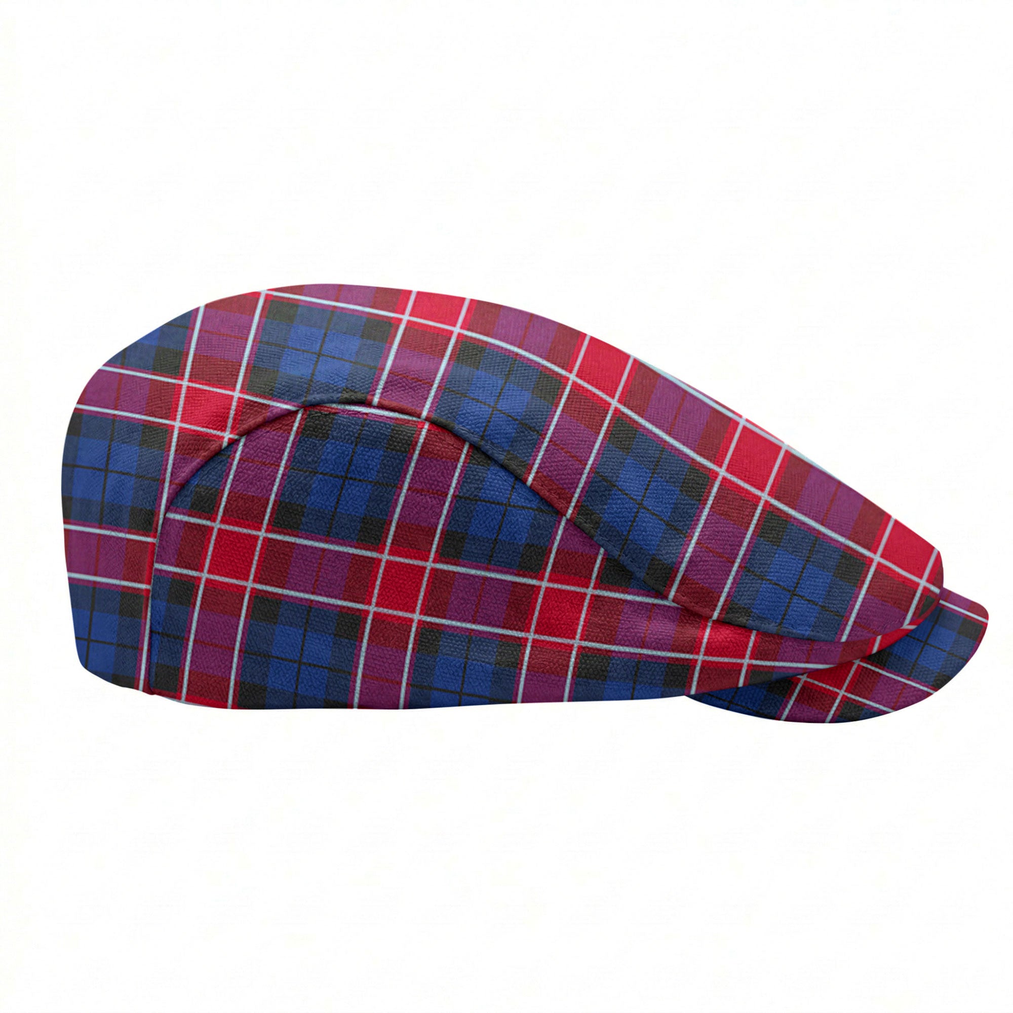 Graham of Menteith Red Tartan Flat Caps
