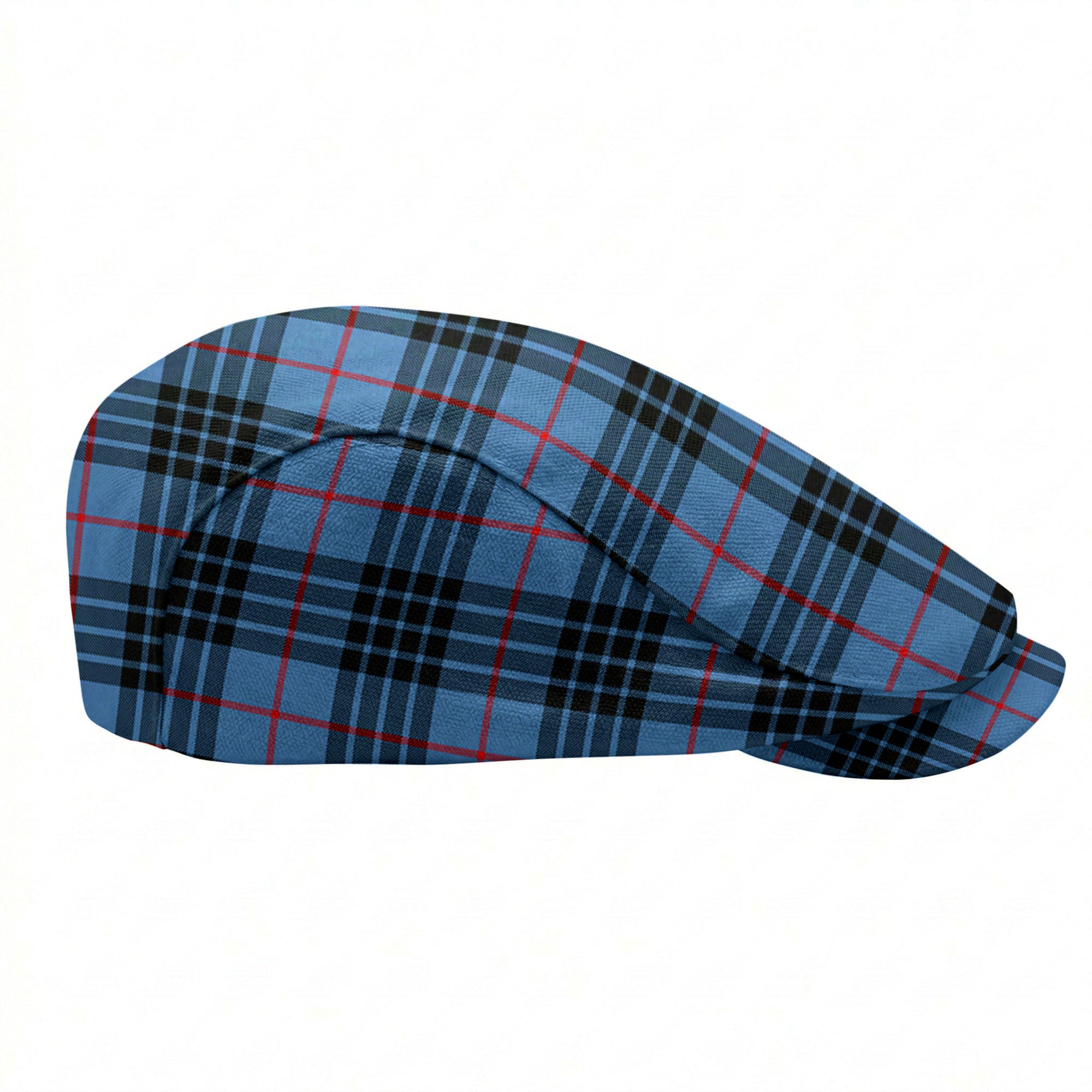 McKay Blue Tartan Flat Caps