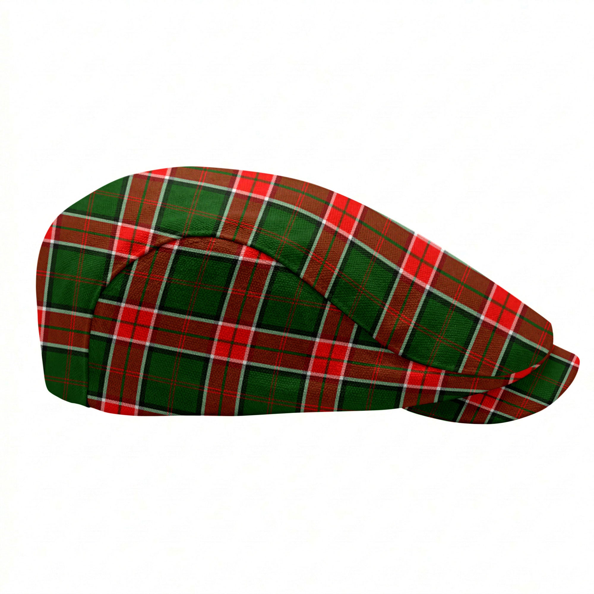 Pollock Tartan Flat Caps
