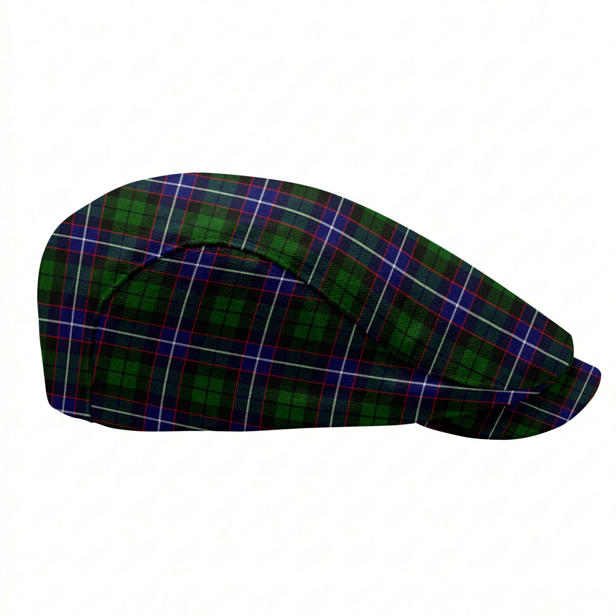 Russell Modern Tartan Flat Caps