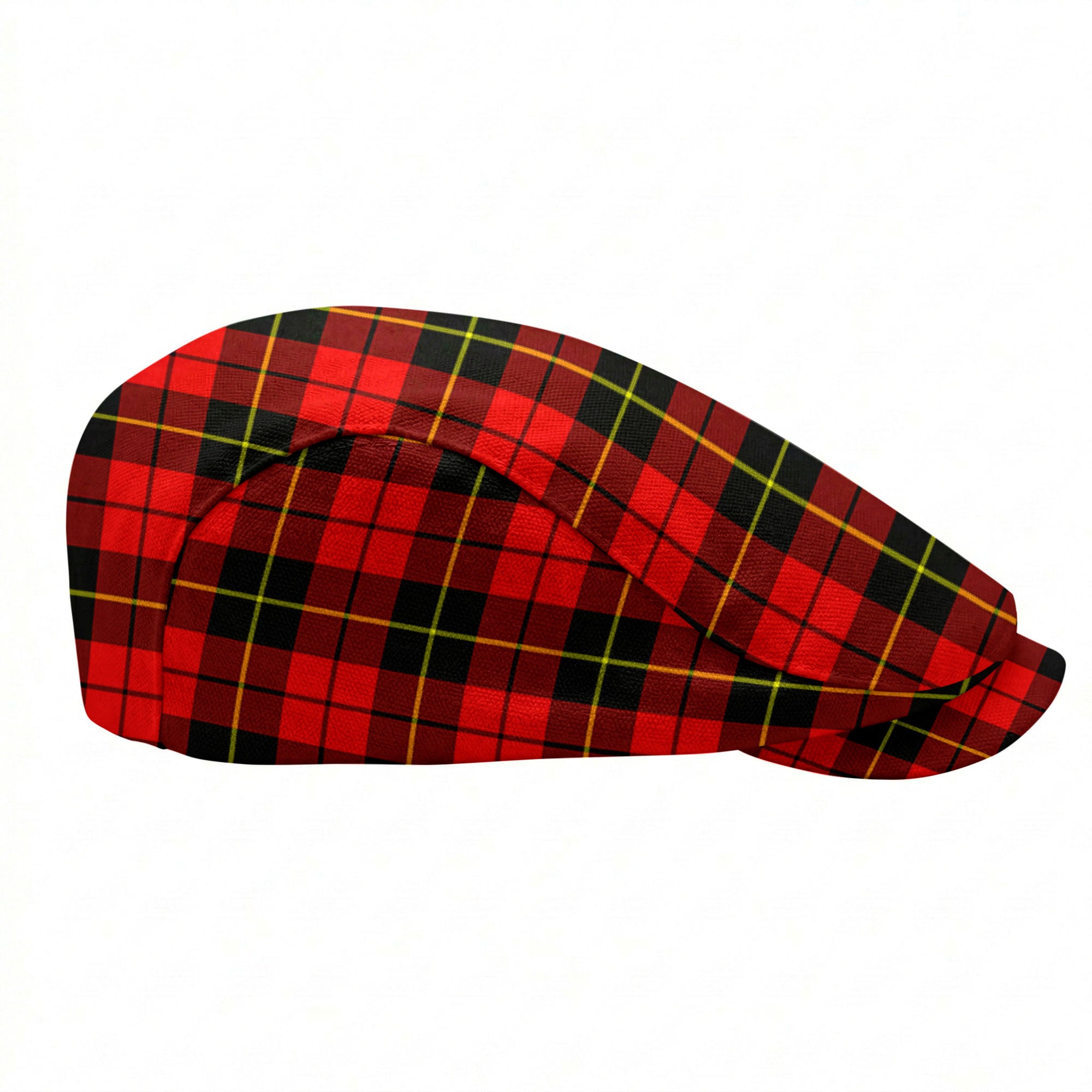 Wallace Hunting Red Tartan Flat Caps