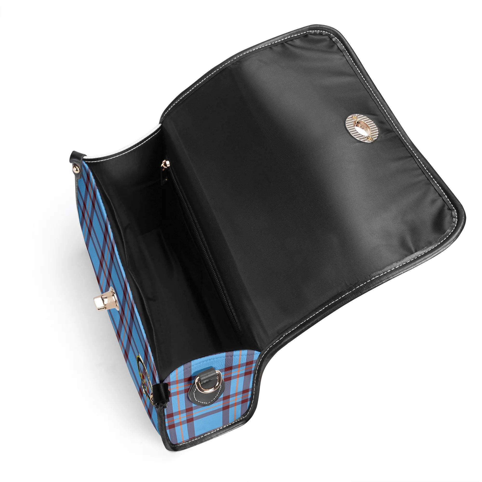 Elliot Ancient Tartan Crest Satchel Bag