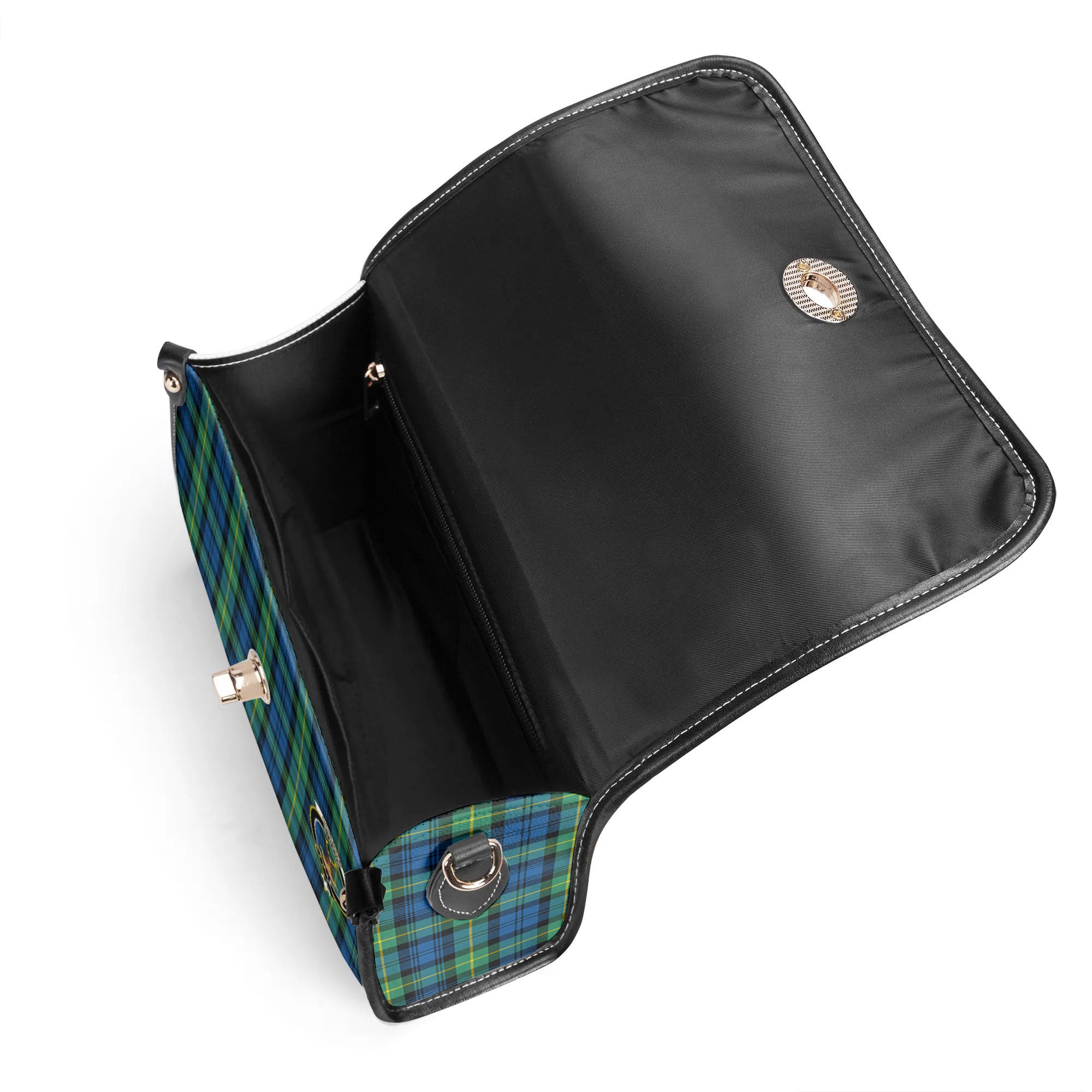 Gordon Ancient Tartan Crest Satchel Bag