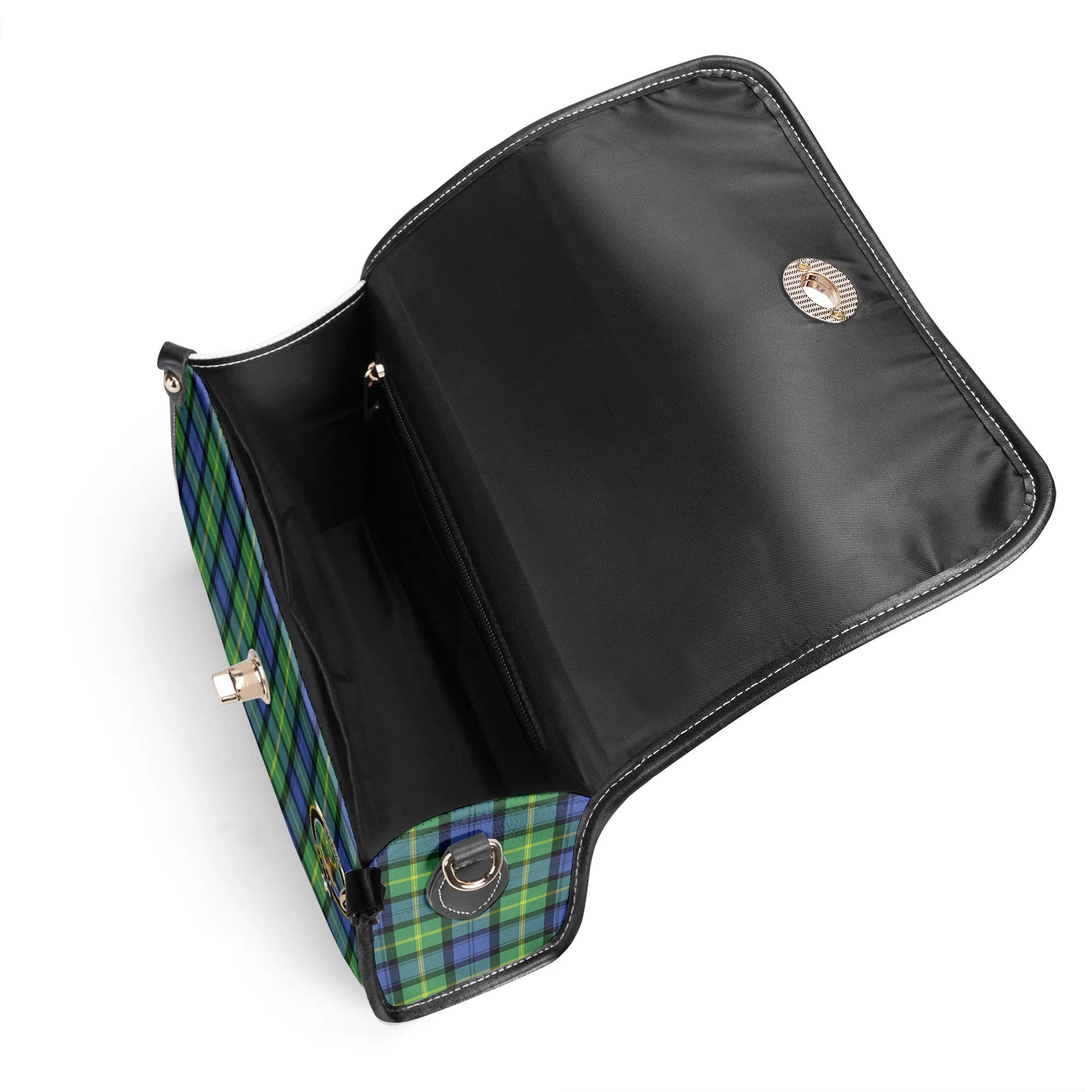 Gordon Old Ancient Tartan Crest Satchel Bag