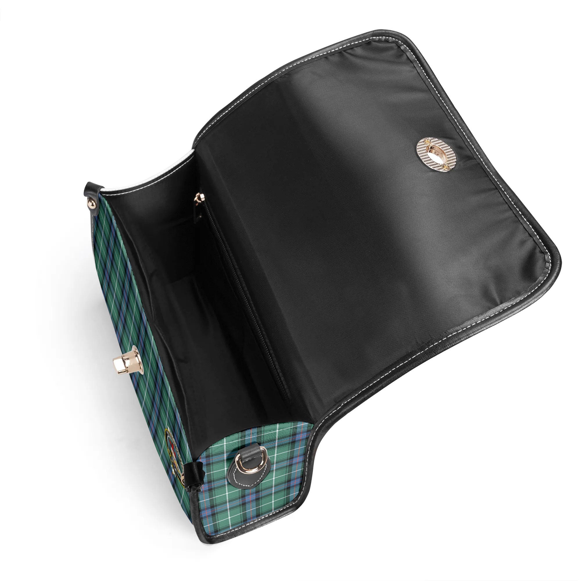 MacDonald of the Isles Hunting Ancient Tartan Crest Satchel Bag