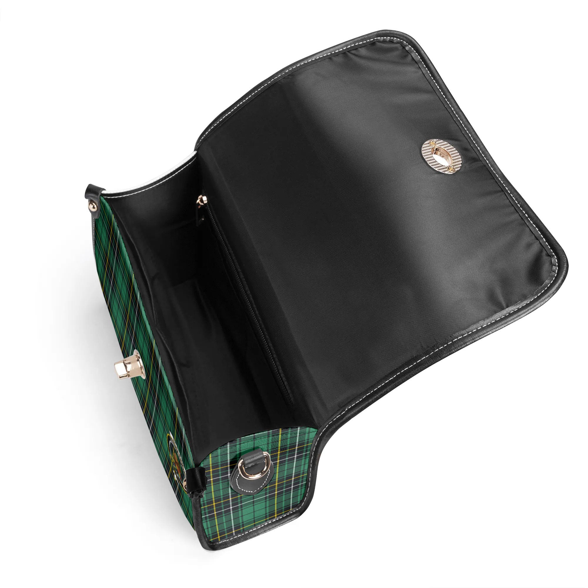 McAlpine Ancient Tartan Crest Satchel Bag