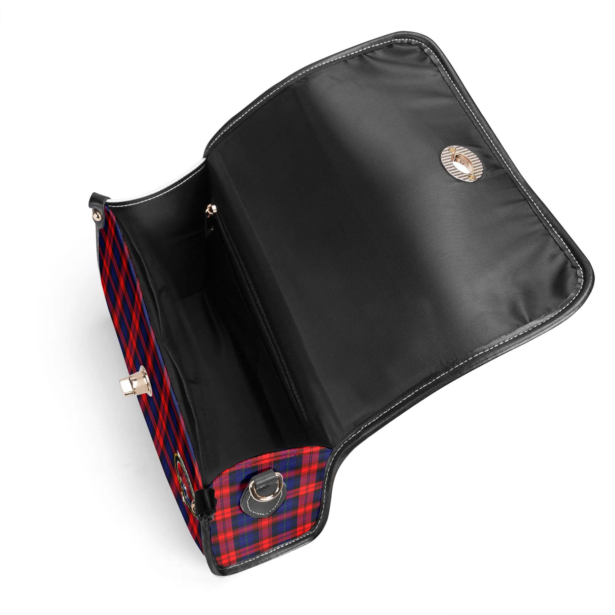 McCracken Tartan Crest Satchel Bag