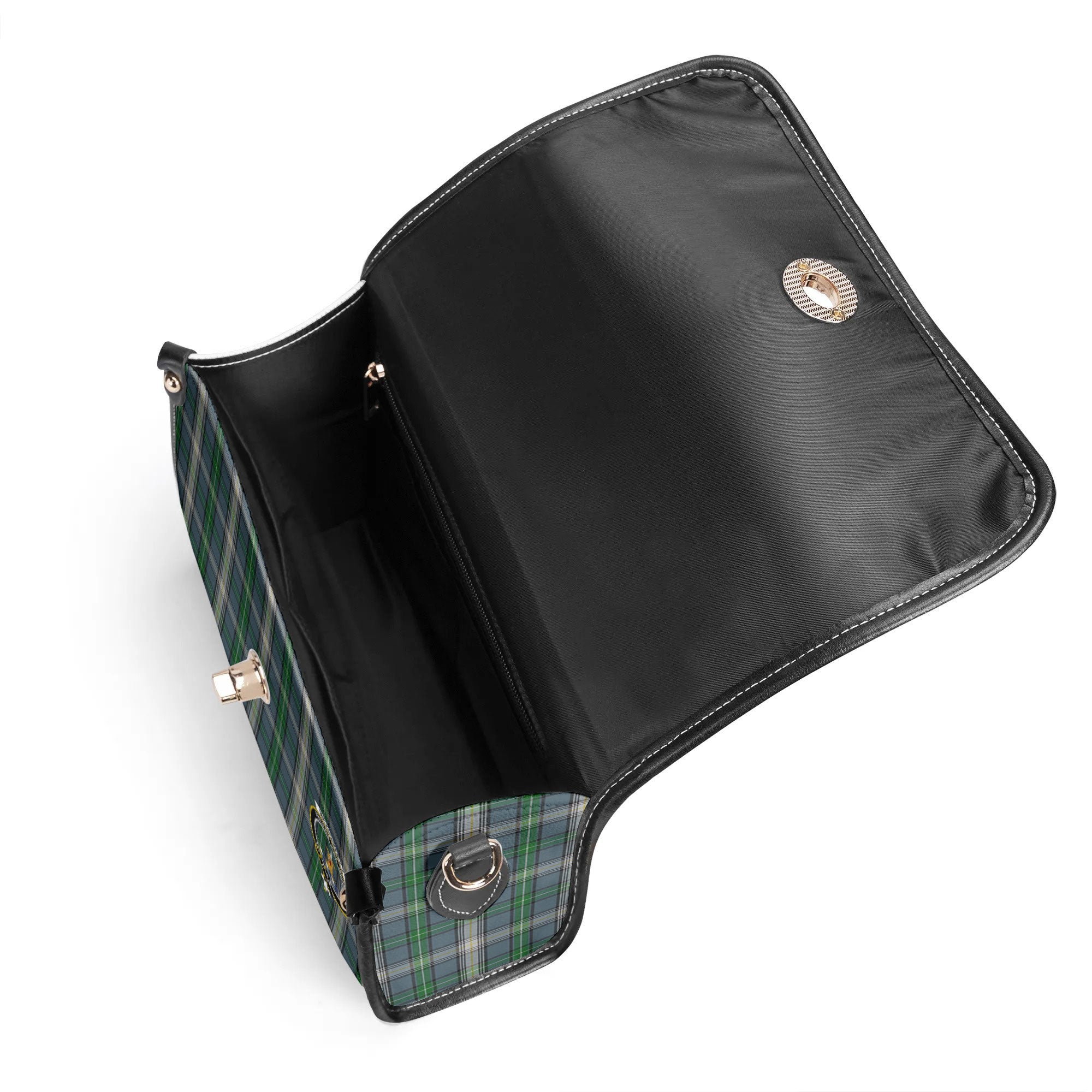 McDowell (MacDowell) Tartan Crest Satchel Bag