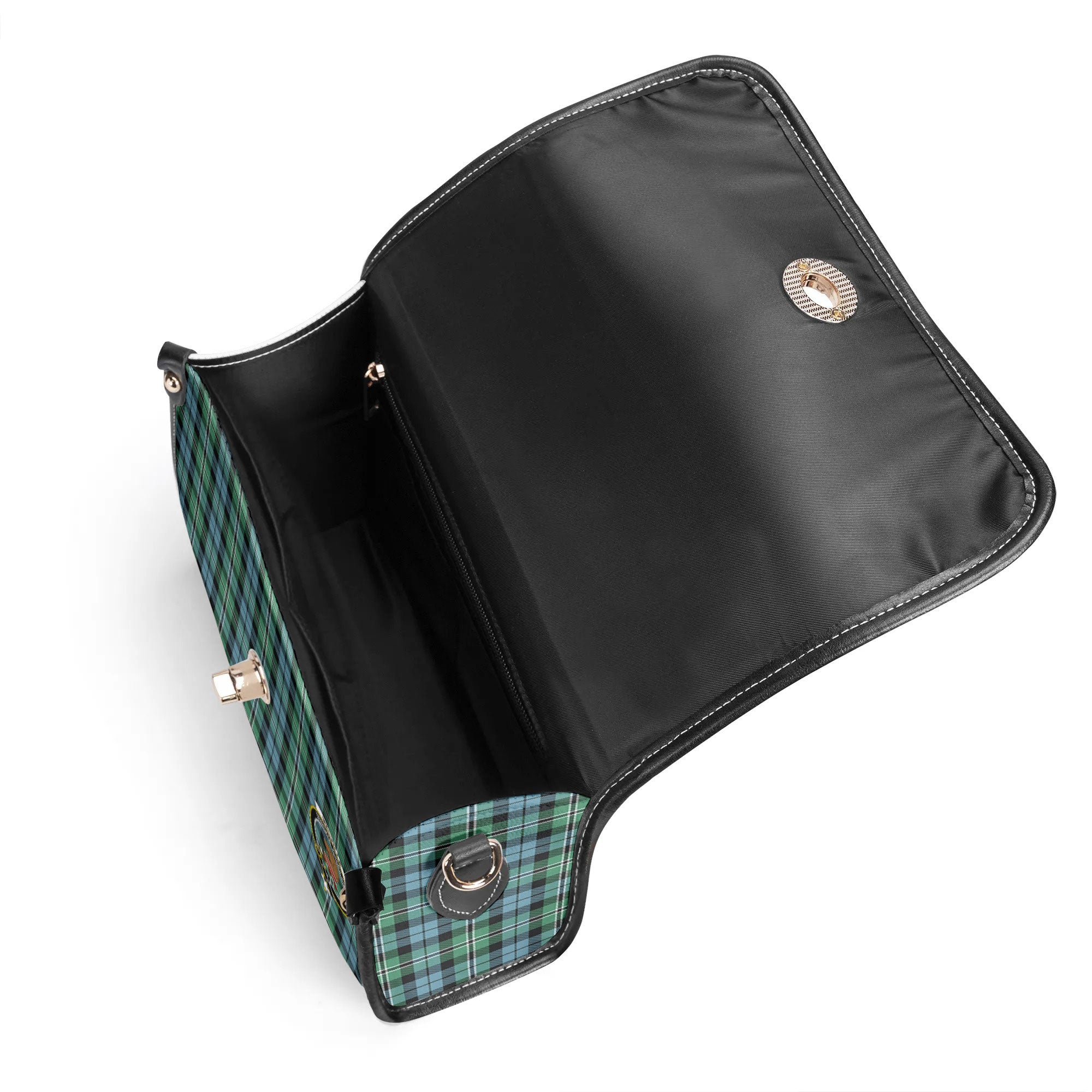 Melville Tartan Crest Satchel Bag