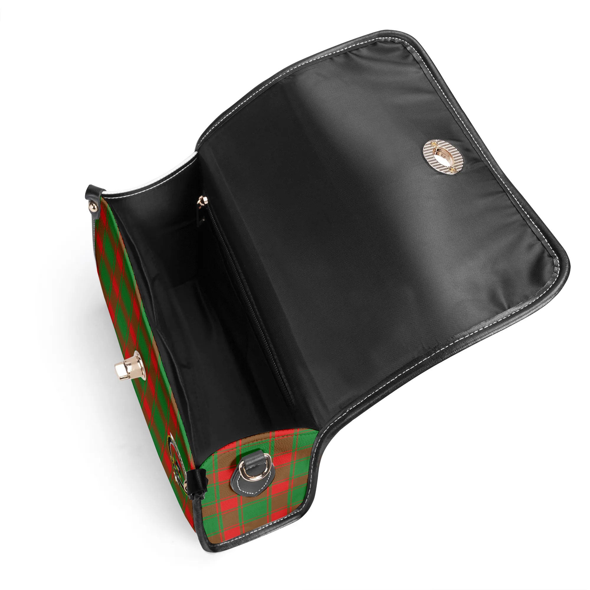 Middleton Modern Tartan Crest Satchel Bag