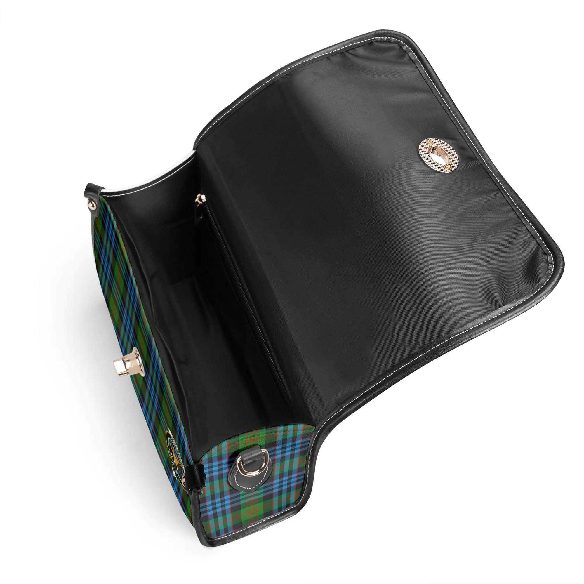 Newlands Tartan Crest Satchel Bag