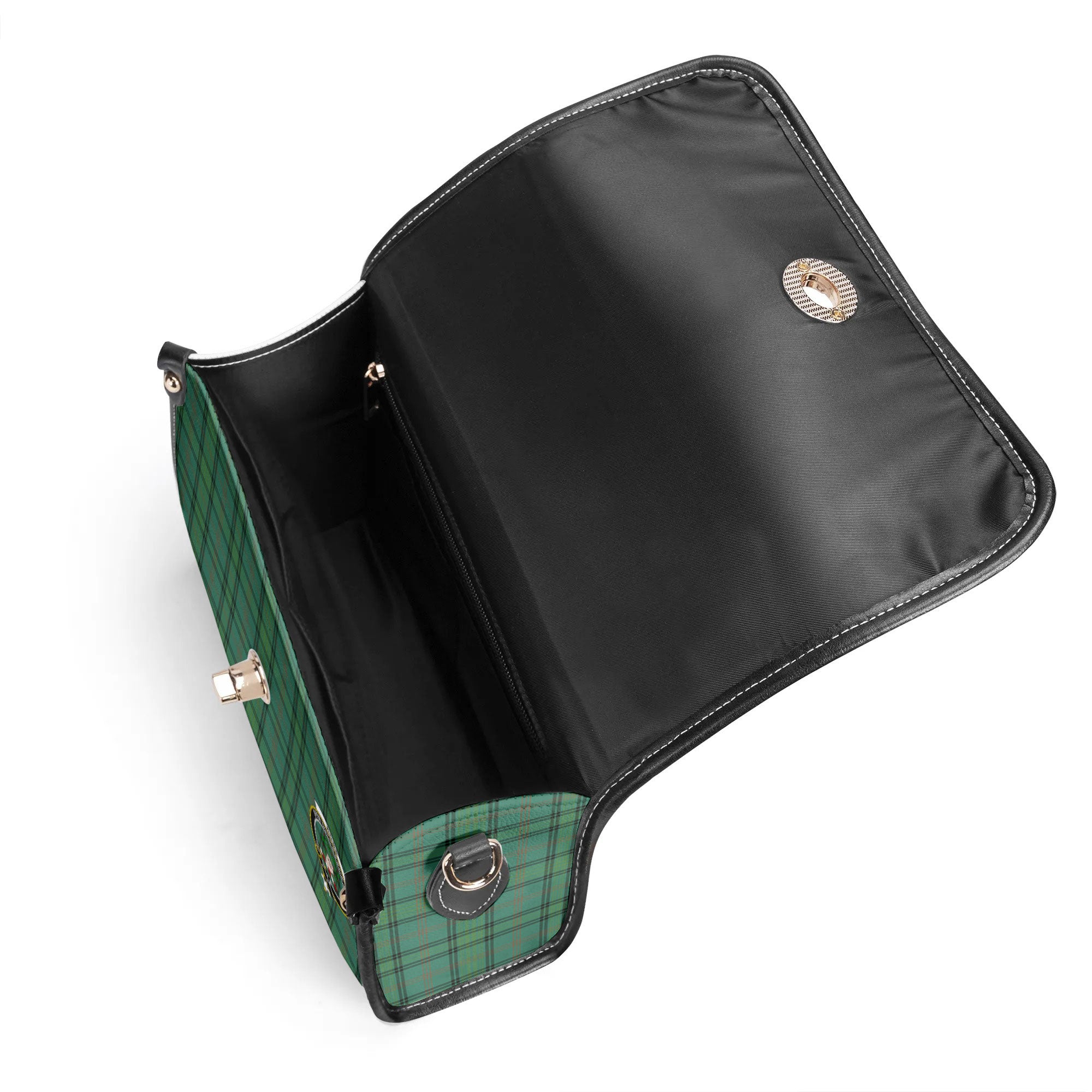 Ross Hunting Ancient Tartan Crest Satchel Bag