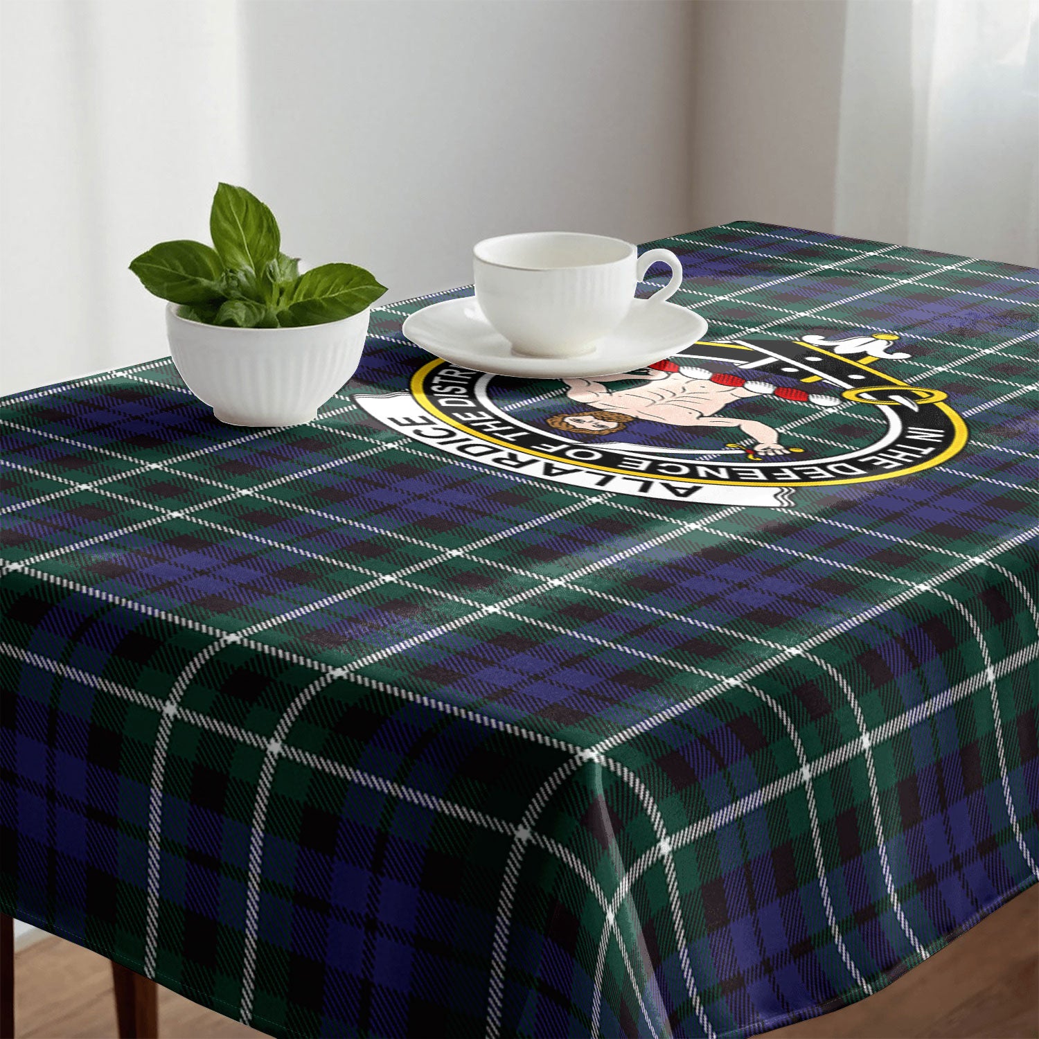Allardice Tartan Crest Tablecloth