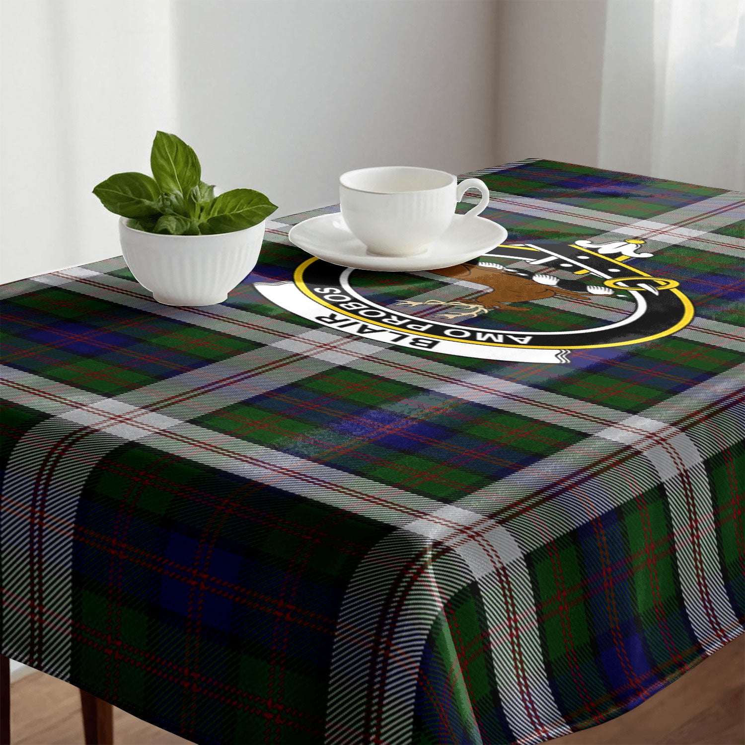 Blair Dress Tartan Crest Tablecloth