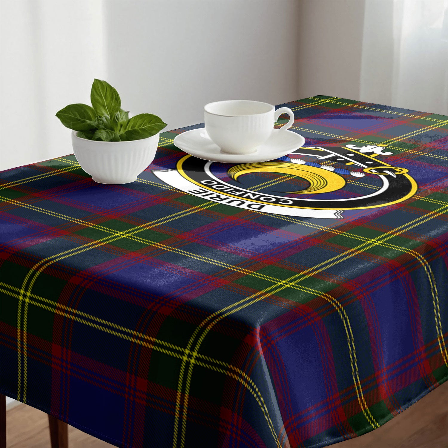 Durie Tartan Crest Tablecloth