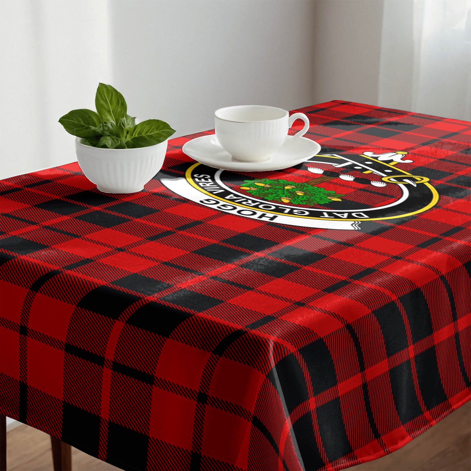 Hogg Tartan Crest Tablecloth