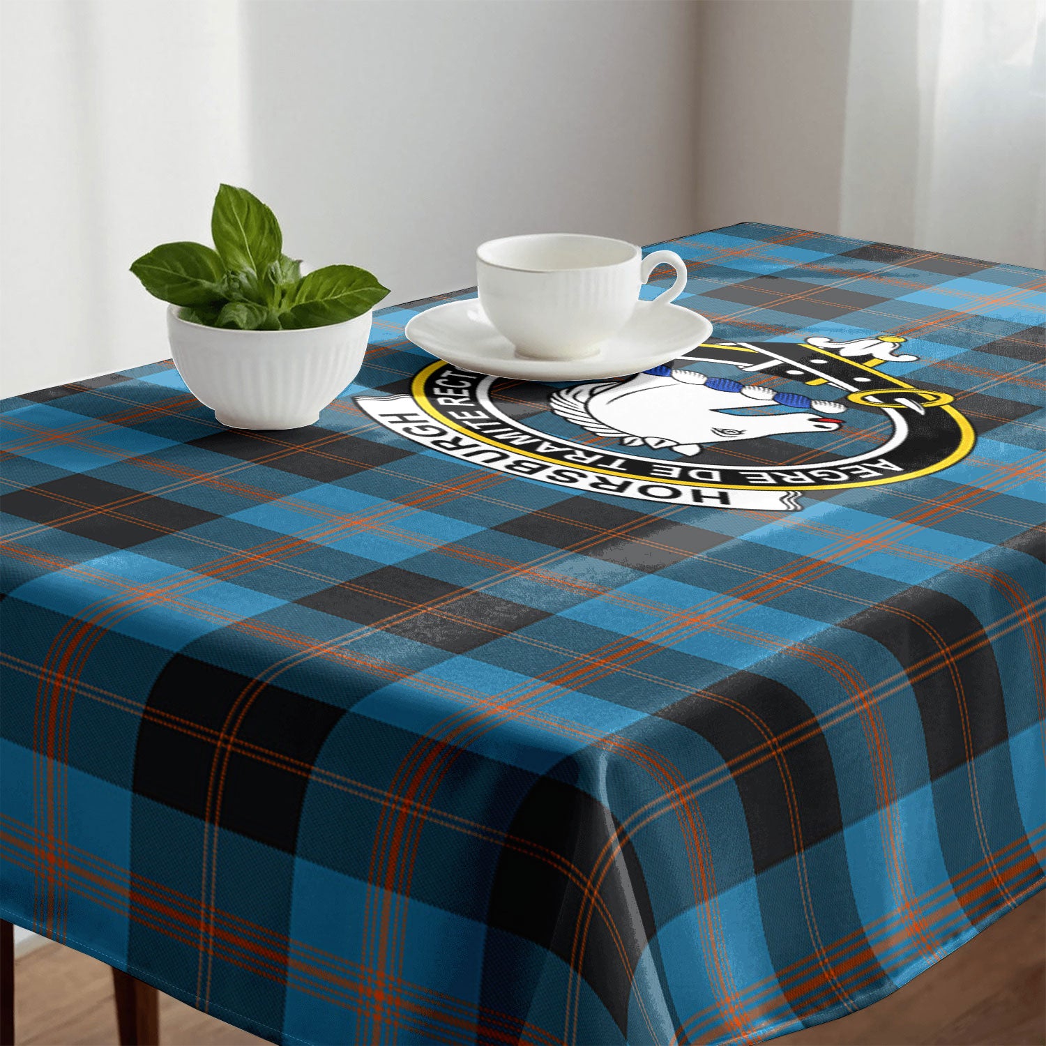 Horsburgh Tartan Crest Tablecloth