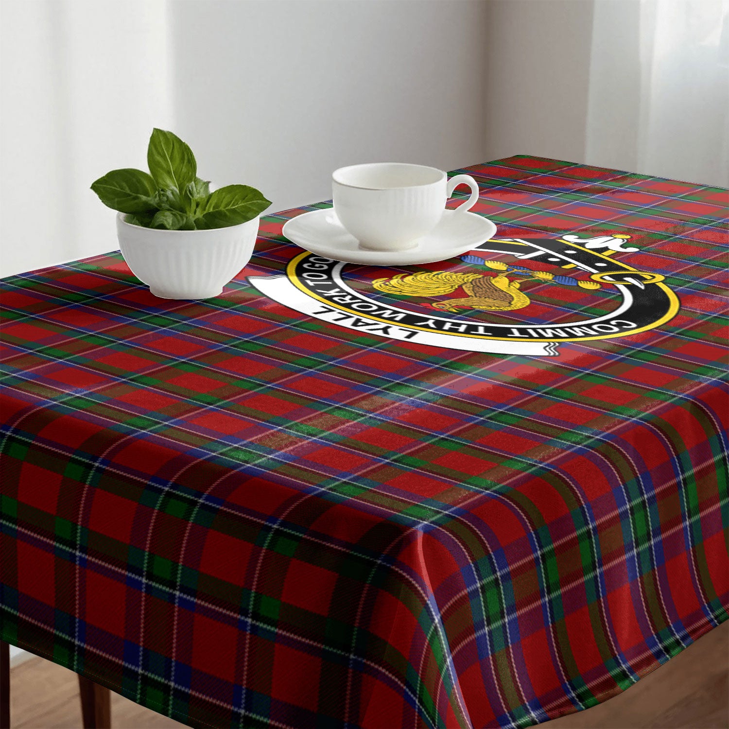 Lyall Tartan Crest Tablecloth