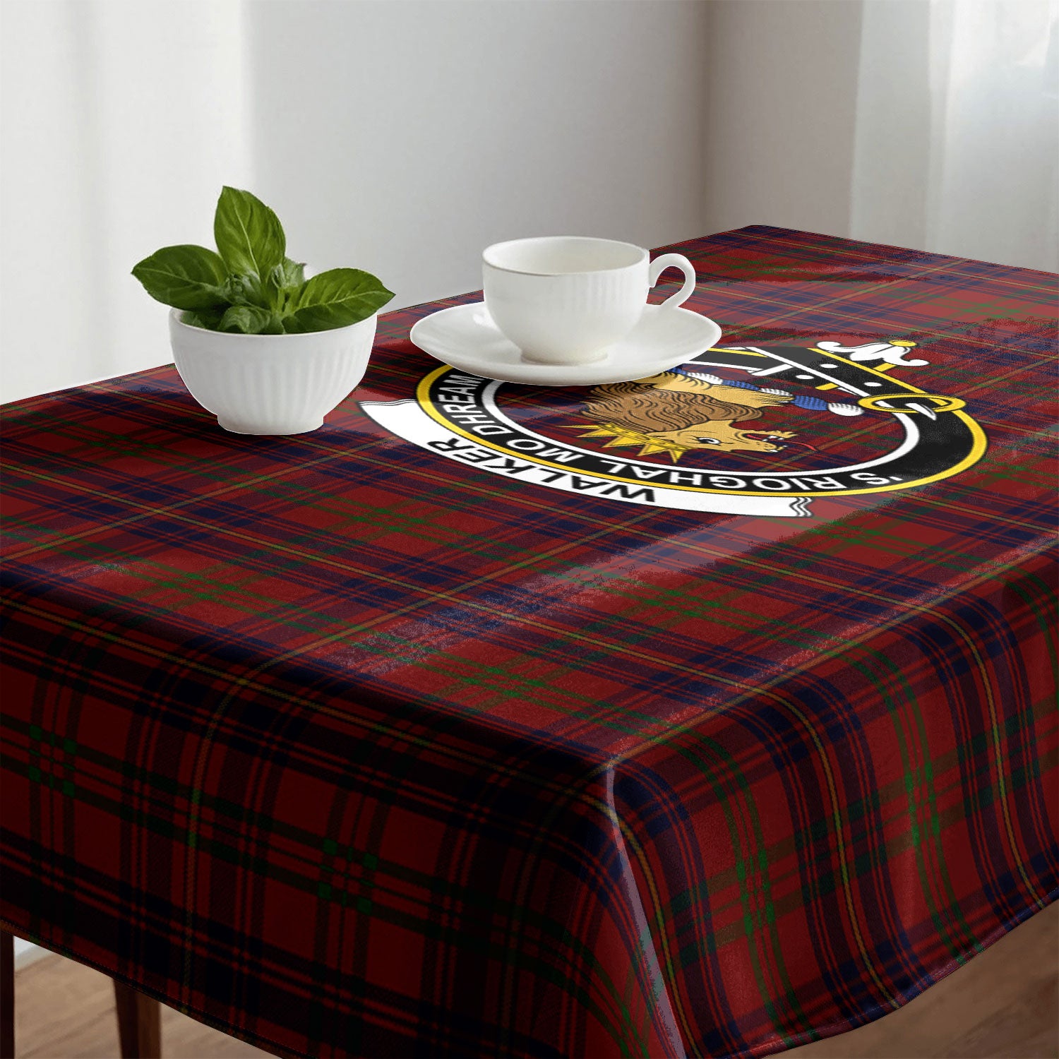 Walker Tartan Crest Tablecloth