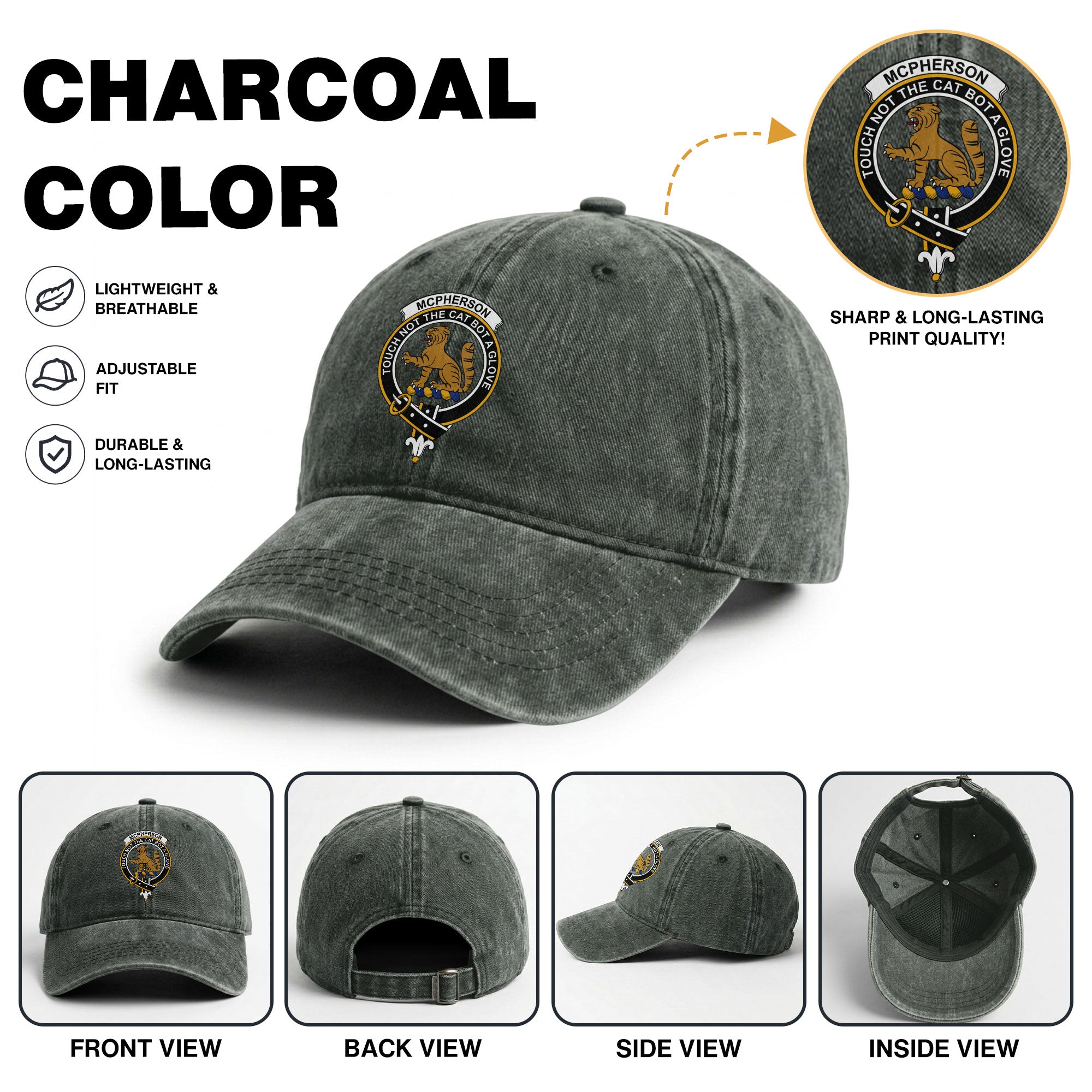 McPherson Crest Washed Classic Cap