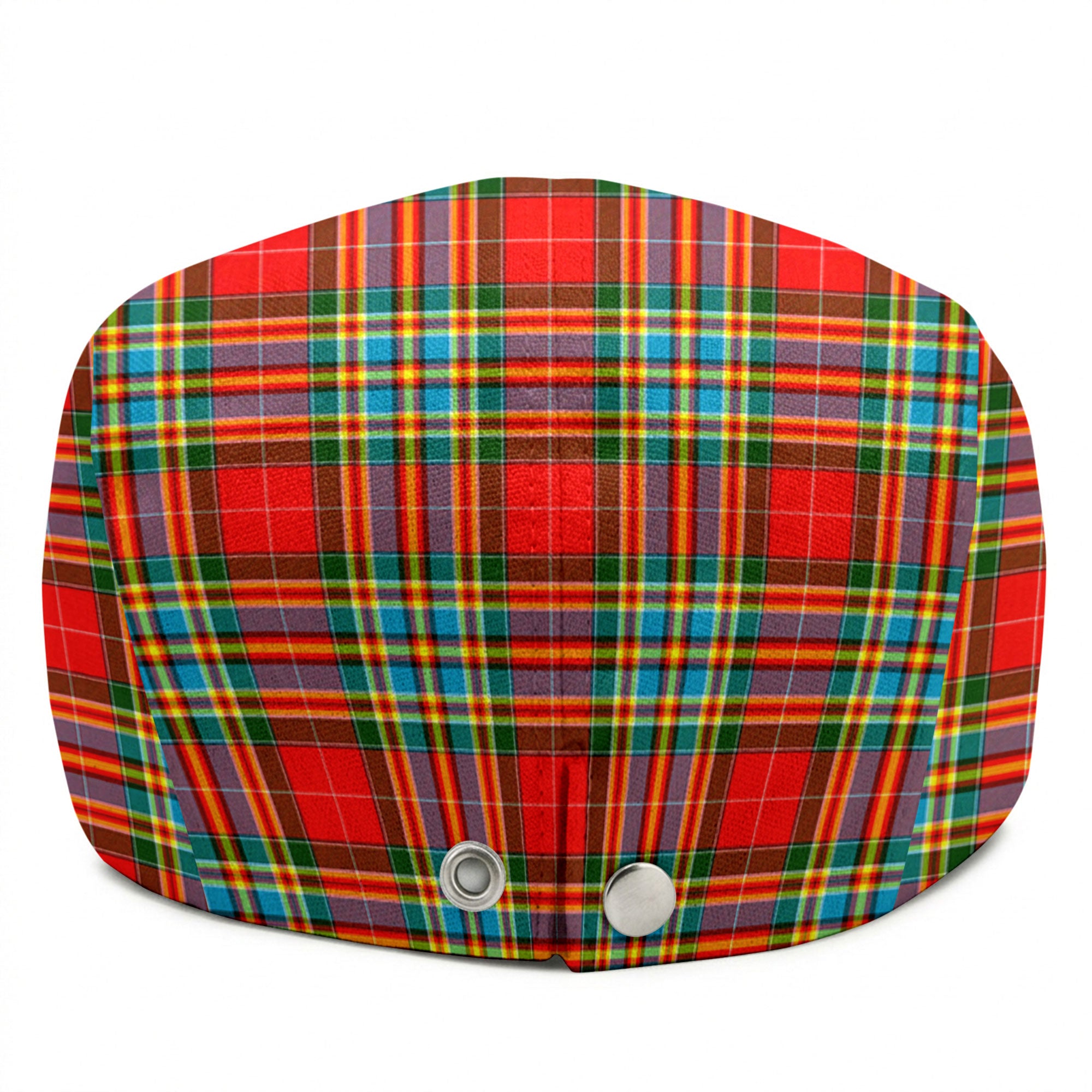 Chattan Tartan Flat Caps