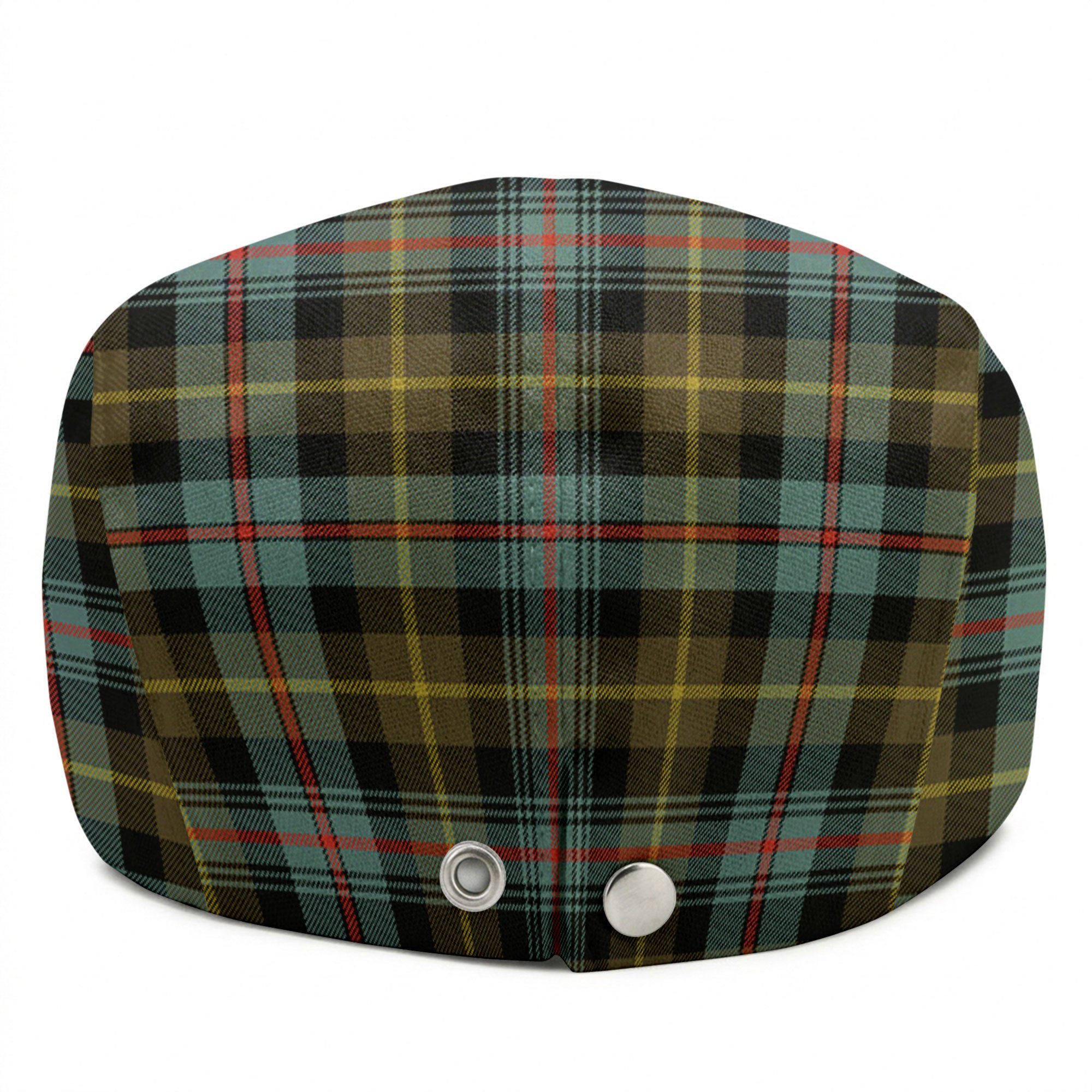 Farquharson Weathered Tartan Flat Caps