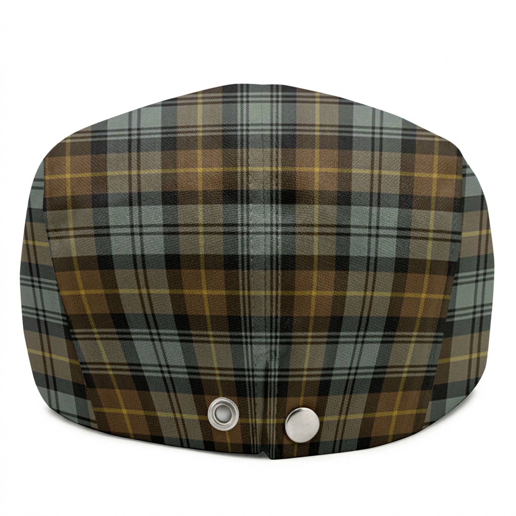 Gordon Weathered Tartan Flat Caps