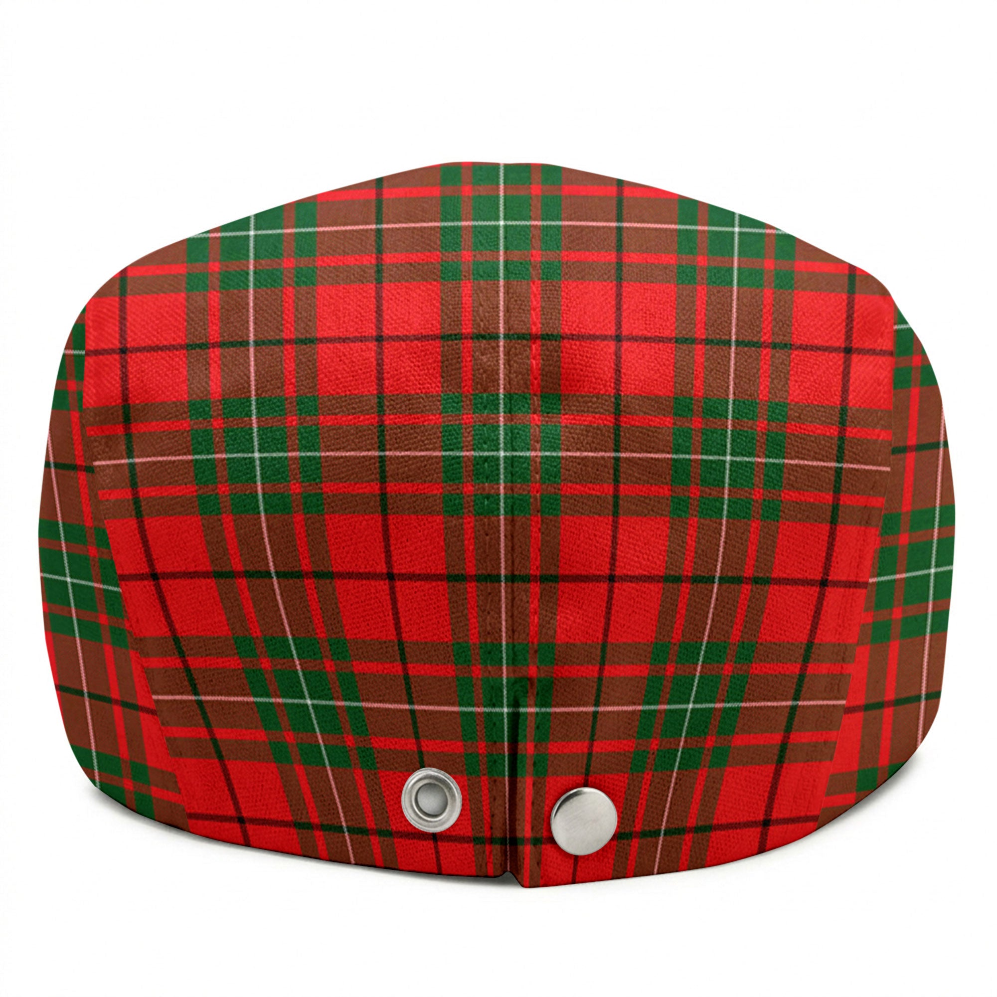 MacAuley Modern Tartan Flat Caps