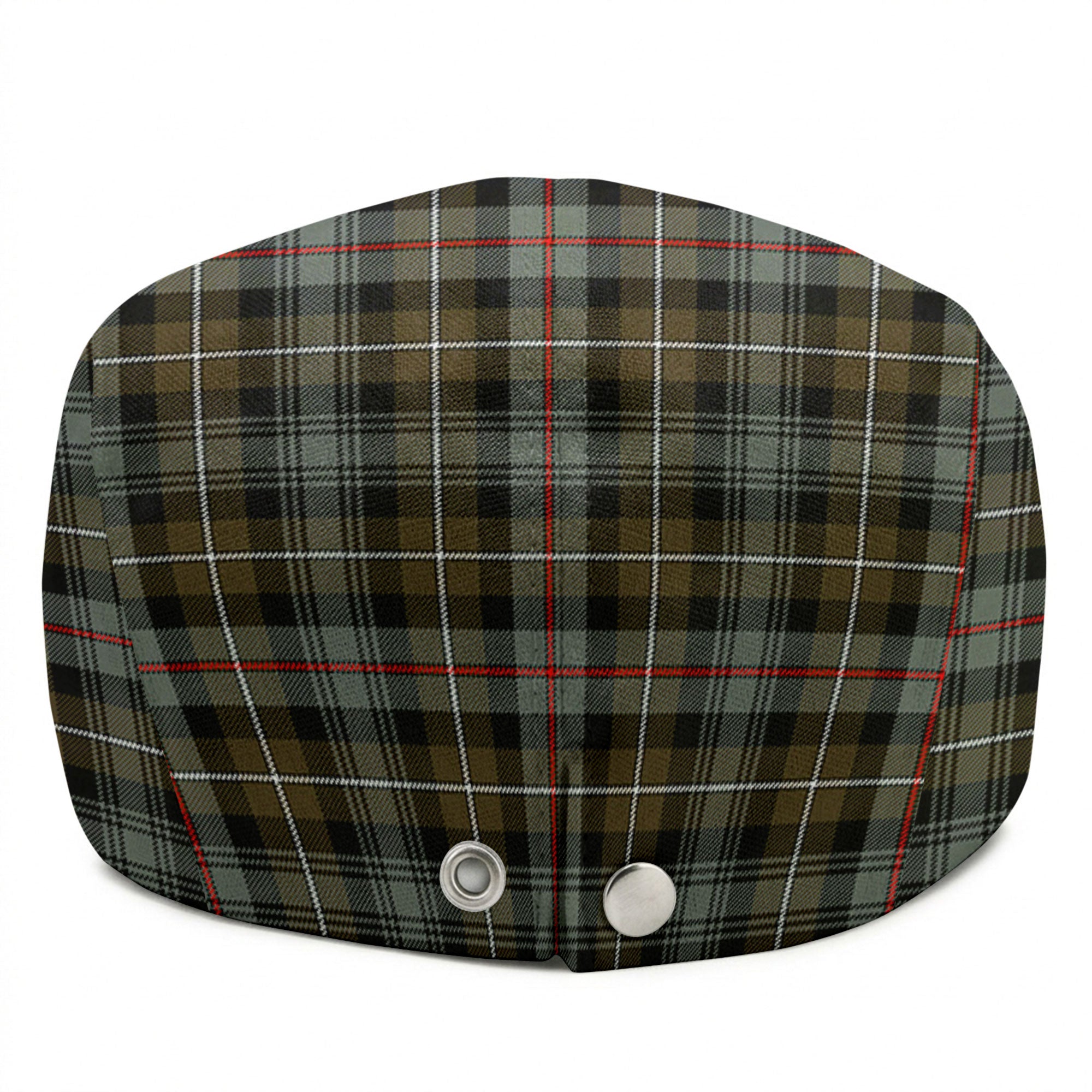 MacKenzie Weathered Tartan Flat Caps