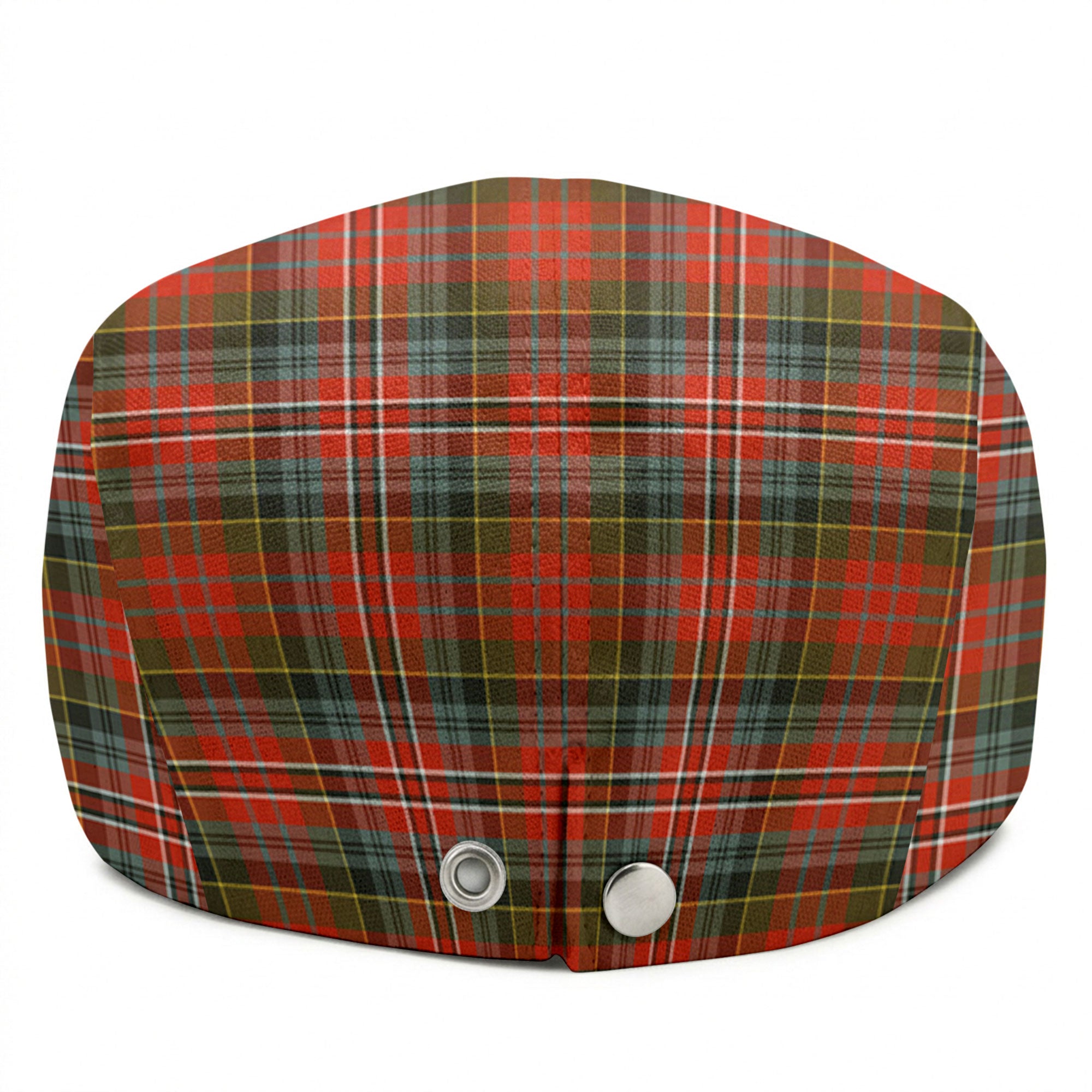 McPherson Weathered Tartan Flat Caps