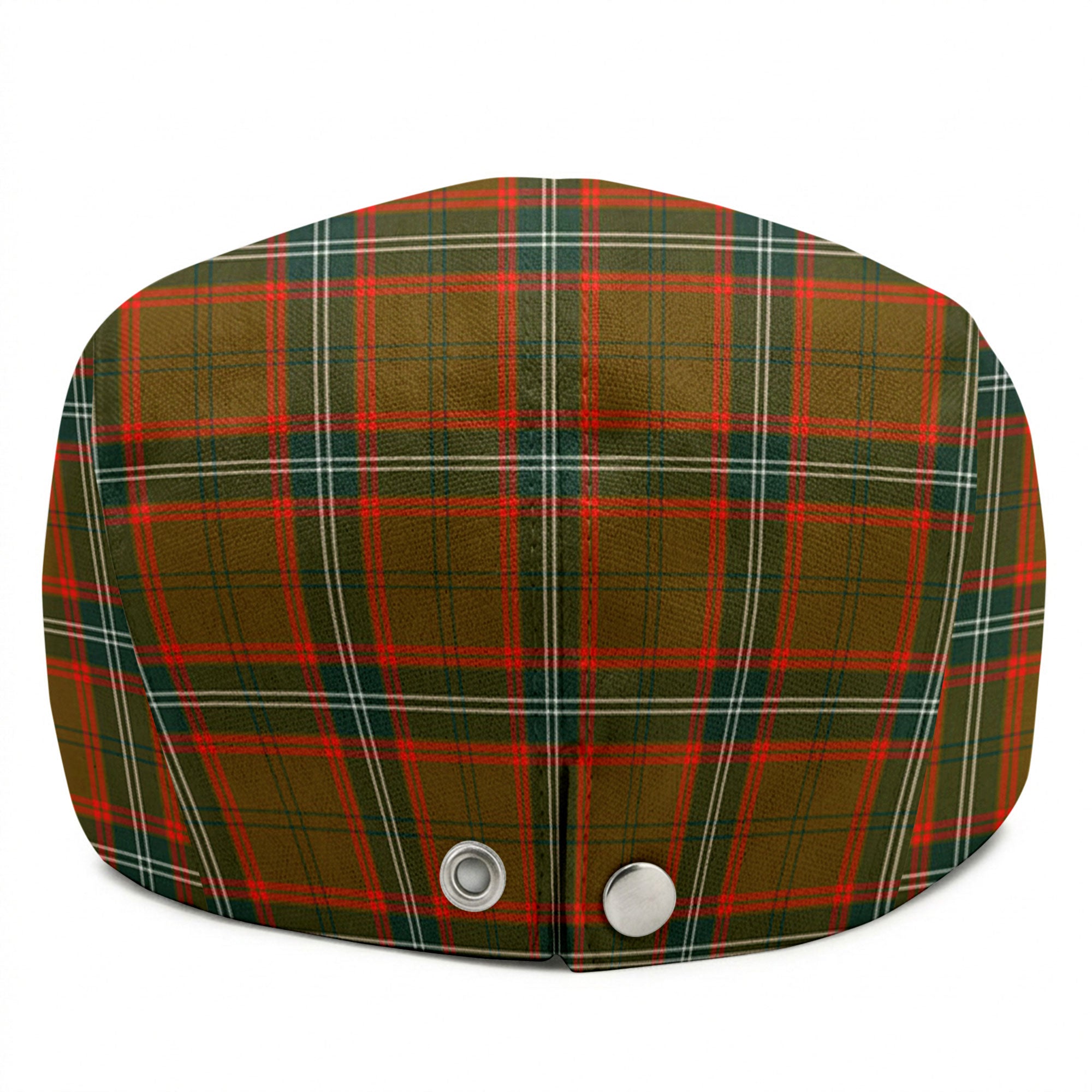 Seton Hunting Modern Tartan Flat Caps